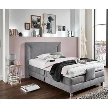 Westfalia Schlafkomfort Boxbett 134 x 214 cm Grau