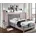 Westfalia Schlafkomfort Boxbett 134 x 214 cm Grau