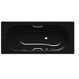 Kaldewei Vaio set Badewanne 233534010701 170x75cm, Vollantislip, schwarz