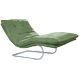 W.Schillig Relaxliege W.SCHILLIG "daily dreams" Sofas Gr. B/H/T: 95 cm x 91 cm x 170 cm, Longlife Xtra-Leder Z69, mit Kopfteilverstellung-mit Doppelmotor-ohne Akku, grün (green z69) Relaxliegen