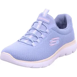 SKECHERS Slipper Sportlich in Blau 42
