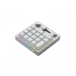 Glorious GMMK Numpad - Kabellose Ziffernblock Hotswap - White Ice