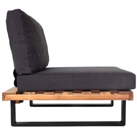 MCW MCW-H54 Loungesessel hellbraun/dunkelgrau