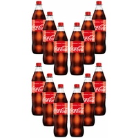 Coca Cola 12er Set Cola 12x 1L inkl. Pfand MEHRWEG