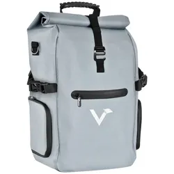 Valkental ValkPro 3in1 Fahrradtasche - Grau/Reflektierend