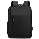 Herren Rucksack Laptop Rucksäcke Business USB Lade Bagpack Wasserdichte Taschen Nylon Lässiger Rucksack für Männer