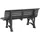 Blome Helgoland 150 x 64 x 80 cm anthrazit