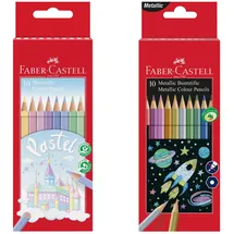 Faber-Castell Buntstifte Set 20 St. Metallic/Pastell