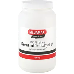 MEGAMAX Kreatin 100 % rein, vegan 1000 g