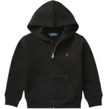 Polo Ralph Lauren für Jungen. 323547626003 Schwarzes Fleece-Sweatshirt mit Kapuze (8años=136/138cm), Lässig, Baumwolle, Kinderbekleidung