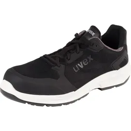 Uvex Halbschuh schwarz/weiß uvex 1 sport S1 EU-Schuhgröße: 45