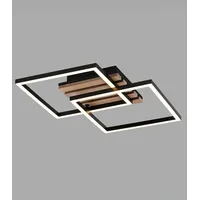 Just light. Deckenleuchte AKKUSTIKA LED (LBH 37x36x7.80 cm -