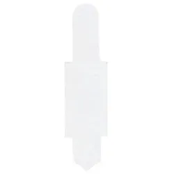 HAMELIN Stecksignale, weiß, PVC, 15 x 55 mm