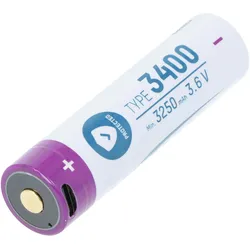 Ansmann Li-Ion 18650 3,6V 3400mAh mit Micro-USB Ladebuchse mit Schutzschaltung