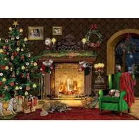 Coppenrath Verlag A4-Wand-Adventskalender Kaminzimmer