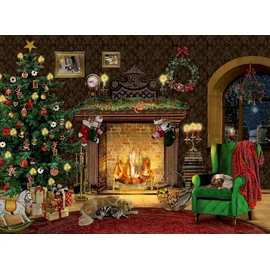 Coppenrath Verlag A4-Wand-Adventskalender Kaminzimmer