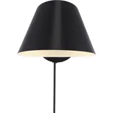 Nordlux design for the people Stay Short Wandleuchte, schwarz