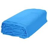 Happy Pool Poolfolie Oval Blau 620x350x150cm 0,8mm Keilbiese Austauschfolie Innenhülle