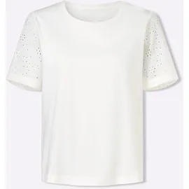 Inspirationen Rundhalsshirt Weiß 46