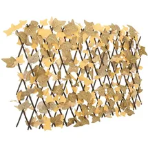 vidaXL Rankgitter mit Künstlichen Ahornblättern 180 x 60 cm Orange