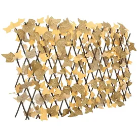 vidaXL Rankgitter mit Künstlichen Ahornblättern 180 x 60 cm Orange
