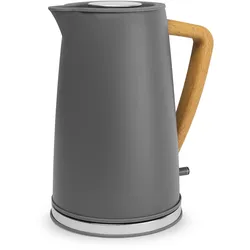 Schneider Wasserkocher Fjord Line 1,7 Liter, Wasserstandsanzeige, grau