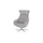 Sofa.de Fernsehsessel Globe Mikrofaser 79 x 111 x 84 cm Grau drehbar