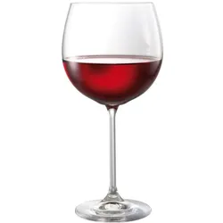 6er Set BOHEMIA Cristal Burgunderglas Natalie 570 ml Kristall, Kristalloptik Transparent Klar