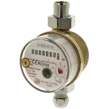 LE SANITAIRE Waschbeckenzähler Inkl. Eichsteuer Zähler 80 mm