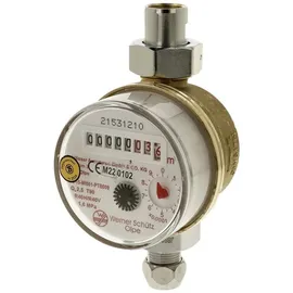 LE SANITAIRE Waschbeckenzähler Inkl. Eichsteuer Zähler 80 mm