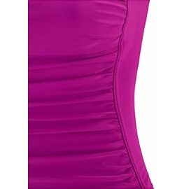 LASCANA Badeanzug, mit Raffungen und Shaping-Effekt, pink