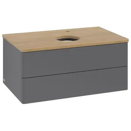 Villeroy & Boch Antao Waschbeckenunterschrank L19_5, anthrazit