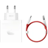 OnePlus SuperVOOC USB-A Schnellladegerät 100W Weiß