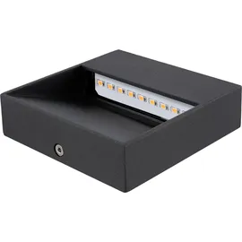 SSC-LUXon LED Wand Treppenleuchte 4 Stück grau 1,7 W IP54