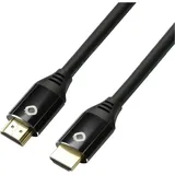 Oehlbach Black Magic MKII HDMI AV Anschlusskabel 5 m Schwarz (5 m, HDMI), Video Kabel