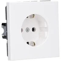 Jung Steckdoseneinsatz 1 St. Weiß