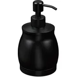 Relaxdays Seifenspender 390 ml Schwarz
