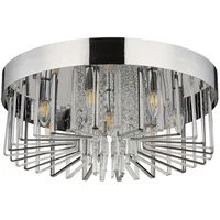 GLOBO Globo, Deckenleuchte Kirina, (DH 60x27 cm, - chrom