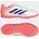 Kunstrasen Fußballschuh Kinder weiß blau orange 30 Off White/Lucid Blue/Signal Coral
