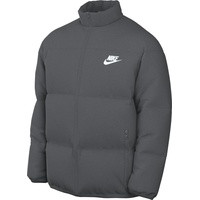 Nike M NK CLUB PUFFER JKT Jacket Herren IRON GREY/WHITE Größe XL