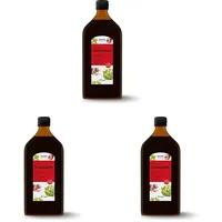 BANO Arlberger Schwedenbitter - Nahrungsergänzungsmittel in Apothekenqualität, Ideal nach Mahlzeiten und gut für die Verdauung (500ml) (Packung mit 3)