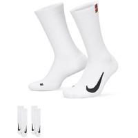 Nike NikeCourt Multiplier Cushioned Crew Tennissocken white/white 42-46