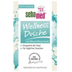 sebamed® Wellness Dusche fest mit Wasserlilienextrakt 917006 , 1 Packung = 100 g