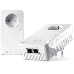 devolo Magic 2 WiFi 6 Powerline Starter Kit 1x devolo Magic 2 WiFi 6 Adapter, 1x devolo Magic 2 LAN Adapter