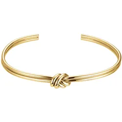 Rosefield JBSKG-J1061 Damen-Armreif Knoten Goldfarben