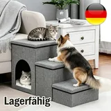Hundetreppe Haustiertreppe Steighilfe Tiertreppe Katzentreppe 3 Stufen DE
