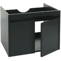 MCW MCW, Waschbeckenunterschrank, Schwarz, 59x48x45 cm, Badezimmer, Badezimmerschränke, Waschbeckenunterschränke