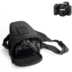 K-S-Trade Kameratasche für Nikon Z 5, Kameratasche Fototasche Schultertasche Umhängetasche Colt schwarz