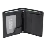 LEAS Mini-Kombibörse Unisex Portemonnaie schwarz