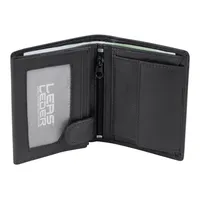 LEAS Mini-Kombibörse Unisex Portemonnaie schwarz